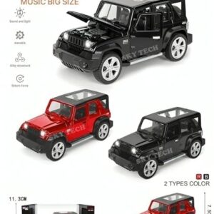 Thar Roxx Diecast Car Model 1:32 Scale | Metal Pull Back SUV Toy |